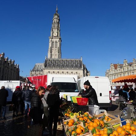 Appart Pop 1 Centre Ville Calme Avec Parking Arras Exteriör bild